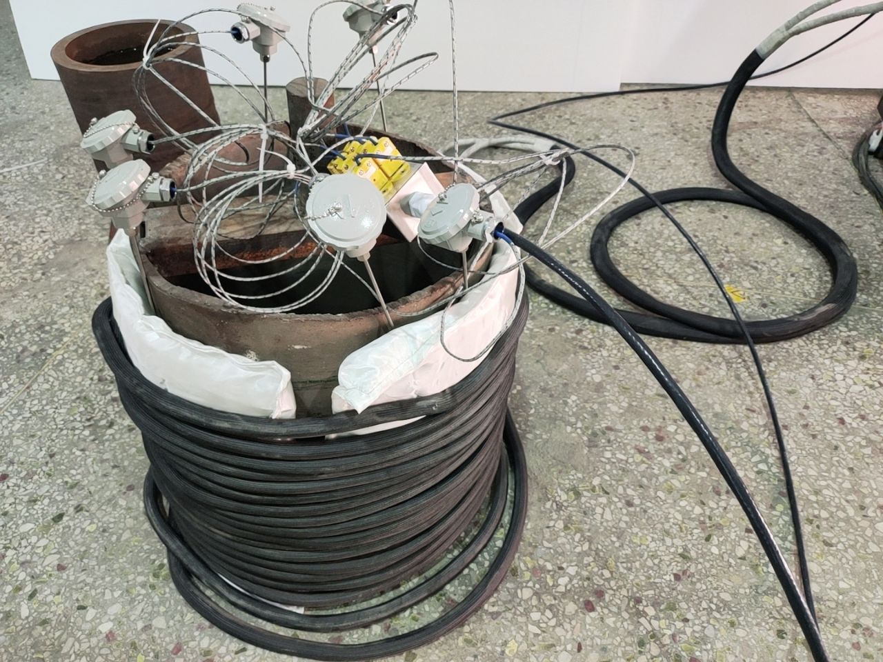 80KW Portable Air cooling Induction Heating Machine