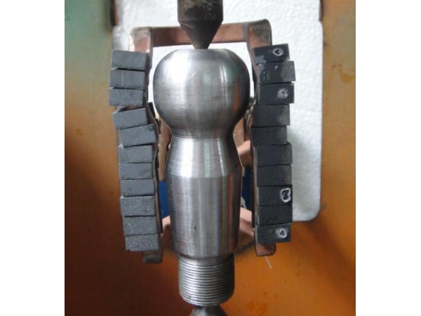 Ball head heating and quenching